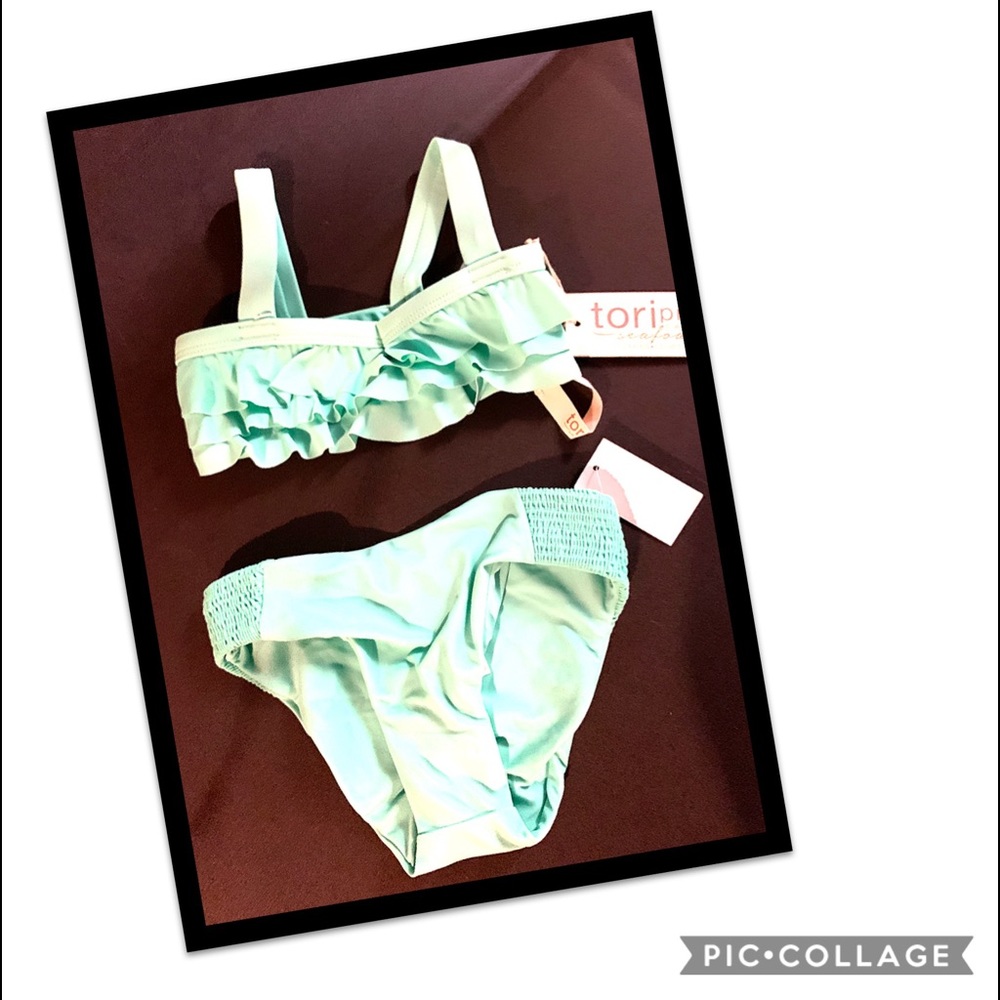 Adorable little girl two piece bikini!